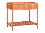 Vidaxl Fioriera Per Erbe Aromatiche 80X60X80 Cm In Legno Massiccio Di Abete