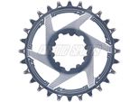 E*Thirteen Helix R Guidering Sram 3-Bolt Direct Mount Kettenblatt, Boost 52Mm/Offset 3Mm, 34 Z.,