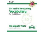 11+ Cem 10-Minute Tests: Vocabolario Del Ragionamento Verbale - Età 10-11 Anni (Con Edizione Online)