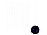 Vidaxl Tenda Luminosa Led 3X3 M 300 Led Blu 8 Funzioni