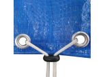 Vidaxl Coperture Per Piscine 2 Pz. Pe Rettangolare 90 G/M² 540X270 Cm