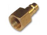 Nipplo Filettato Femmina 1/4" Ms"