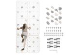 Mamoi® Parete Da Arrampicata Per La Stanza Dei Bambini, Struttura Da Arrampicata E Attrezzatura Da Gioco Per Interni, Arrampicata Con Prese Per Bambini, Pietre Da Arrampicata, Torre Da Arrampicata + Prese