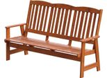 Panchina Da Giardino In Legno Rojaplast Luisa 170 Cm