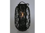 Lanterna H&S Collection 50X28 Cm In Canna Nera