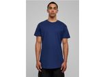 Urban Classics TB638 | Shaped Long Tee Herren T-Shirt - Farbe: Spaceblue - GrößE: 5XL