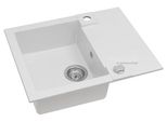 Alveus Cz Alveus Rock 30 G- 11 Bianco (595X475Mm)+ Sifone A Scomparsa