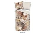 Descanso Set Di Biancheria Da Letto In Raso Pippa Colore Sabbia Dimensioni 135X200+80X80