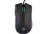 Inca Gaming Maus IMG-349 6400 Dpi, Rgb, 7 Tasten, Usb, Sw Retail