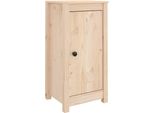 Vidaxl Credenza 39X35X80 Cm In Legno Massiccio Di Pino
