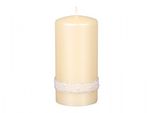 Candela Natalizia Nohel Garden Crystal Opal Candela Opale D7X14Cm