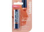 Labello Caring Beauty Balsamo Labbra Nude Con Vitamina E, Burro Di Karité E Olio Di Mandorle 5,5Ml