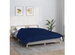 Vidaxl Coperta Pesata Blu 220X235 Cm 15 Kg Tessuto
