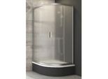 Cabina Doccia Ravak Blix BLCP4-80 Sabina Satin 175 Cm Doppia Anta 3B240U40ZG