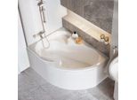 Vasca Da Bagno Angolare Ravak Rosa 140X105 Cm Sinistra CI01000000