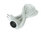 Solight Cavo Di Prolunga Bianco - Connettore, 1 Presa, 5 M PS04