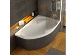Vasca Da Bagno Angolare Ravak Rosa Ii 150X105 Cm Destra Bianco Neve CJ21000000