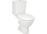 Jika Lyra Plus - Wc Combinato, Scarico Posteriore, Lavabo Laterale, Bianco H8263860002413
