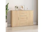 Credenza Rovere Sonoma 91X29,5X65 Cm Materiale A Base Di Legno