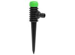 Vidaxl Irrigatore Rotante 6 Pz. Verde E Nero 3X6X19,5 Cm Abs E Pp