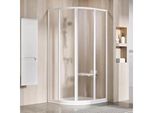 Cabina Doccia Ravak SKCP4-80 195 Doppia Porta Bianco+Grape 3114O102ZG