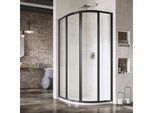 Cabina Doccia Ravak Supernova SKCP4-90 Nero+Trasparente 3117O302Z1