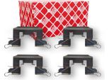 Febi Bilstein 182376 Kit Accessori Pastiglie Freno Anteriore Per Ford Fiesta Mk6 Hatchback (JA8, JR8) Fiesta Mk6 Furgone Per Mazda 2 Hatchback