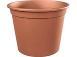 Vaso Da Fiori In Plastica Coccio Terracotta D27X23Cm
