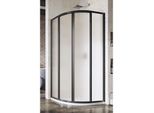 Cabina Doccia Ravak SKCP4-90 195 Doppie Porte Nero+Grape 3117O302ZG