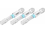 Bit 2204NSLG-5/3 ∙ 1/4 Di Pollice (6,3 Mm) Esagono Pieno ∙ Profilo Esagonale Interno ∙ 3 Pezzi ∙ Sw 5 Mm
