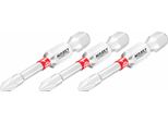 Bit 2215NSLG-PH1/3 ∙ 1/4 Di Pollice (6,3 Mm) Esagono Pieno ∙ Profilo Phillips Ph ∙ 3 Pezzi ∙ Sw PH1