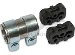Kit Di Montaggio Hjs Silenziatore 82 14 9091 Per Opel Corsa D Hatchback (S07)