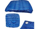 Telone Bsd - Telone Impermeabile, Telone In Tessuto, Telone Protettivo - Leggero - Blu - 50G/M? - 5X8M