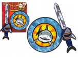 Set Cavaliere Spada Scudo Schiuma Eva Squalo