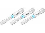 Bit 2204NSLG-4/3 ∙ 1/4 Di Pollice (6,3 Mm) Esagono Pieno ∙ Profilo Esagonale Interno ∙ 3 Pezzi ∙ Sw 4 Mm