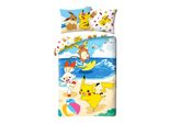 PokéMon Bettbezug Spiaggia Pokemon 140 X 200 Cm (70 X 90 Cm)