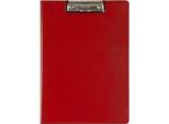 Cartella Doppia A4 Con Clip - Rosso