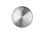 Casablanca Wanduhr, Rund, "Bicolor"", Metall, Champagnerfarben, Silberfarben, , L. 5 Cm, D. 41 Cm 50420"