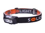 Solight Lampada Frontale Ricaricabile 150Lm+100Lm, Luce Bianca E Rossa WN40