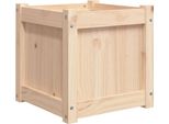Vidaxl Fioriera 40X40X40 Cm In Legno Di Pino Massiccio