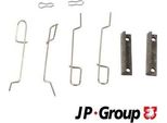 Jp Group 4364003010 Set Di Accessori Pastiglie Freno Posteriore Per Renault Clio Ii (BB0/1/2, CB0/1/2) Megane I (BA0/1) Clio I (B/C57, 5/357) Super 5