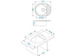Alveus Cz Ciklo 10 Decor 570X440X160 Mm