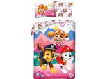 Halantex Biancheria Da Letto Paw Patrol Rosa Cotone, 140/200, 70/90 Cm