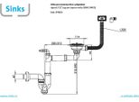 Lavelli Siphon 3 1/2" Per Lavelli In Acciaio Inox Salvaspazio"