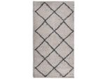Vidaxl Tappeto Shaggy A Pelo Alto Moderno Beige E Antracite 80X150 Cm