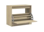 Vidaxl Scarpiera In Rovere Sonoma 80X42X69 Cm Materiale In Legno
