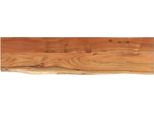Vidaxl Piano Da Tavolo 160X40X3,8Cm Rettangolare In Legno Massiccio Acacia Bordo Albero