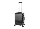 Travelhouse Tokyo Valigia In Alluminio Nera Valigia Da Cabina Valigia Rigida Valigia Da Viaggio Trolley Da Viaggio Trolley Da Viaggio Valigia A Mano Valigia Da Cabina 2X Tsa Chiusura A Combinazione Valigia A Mano 41,5L