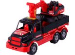Cavallino Mammoet Torpedo Camioncino Con Escavatore 44,5 Cm