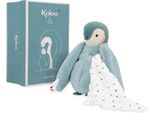 Kaloo Peluche Pinguino Verde Con Panno Per Baci - Peluche In Panno Per Coccole